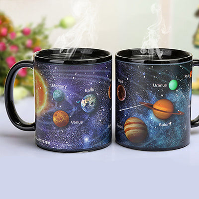 The Solar System Changing Mug
