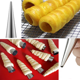 Spiral Baked Croissants Tube